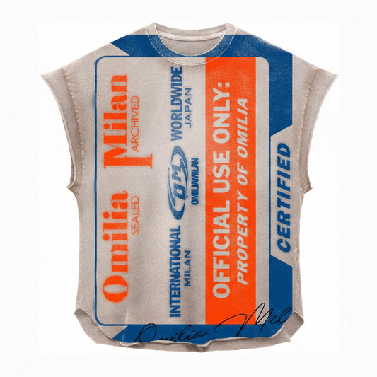 ARCHIVED MUSCLE T-SHIRT
